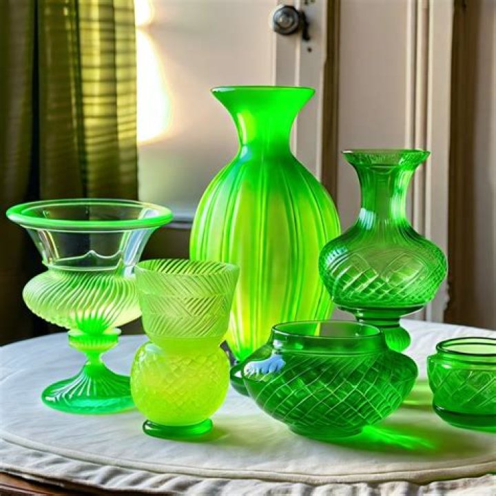 Is Vaseline glass the same as uranium glass?