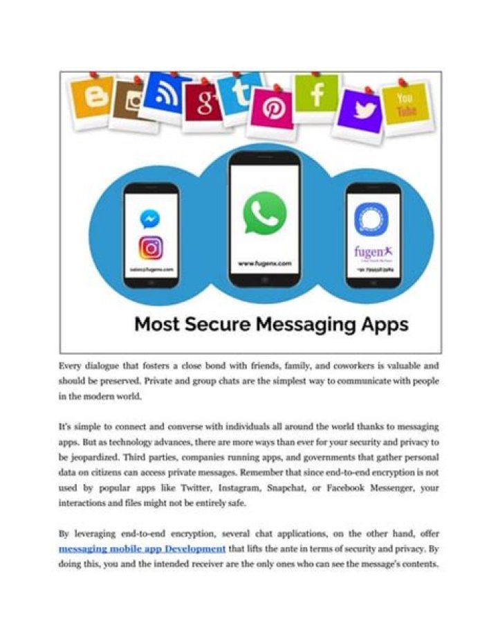 Is WhatsApp more secure than messenger?