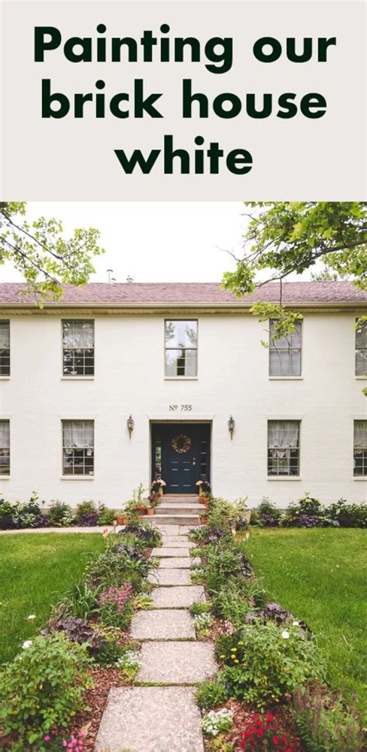 Is white painted brick hard to maintain?