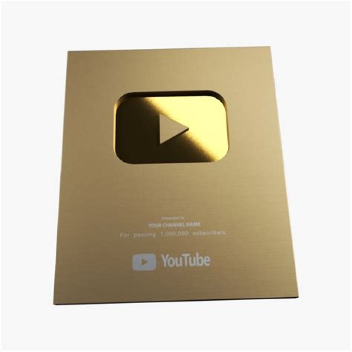 Is YouTube Play button real gold?