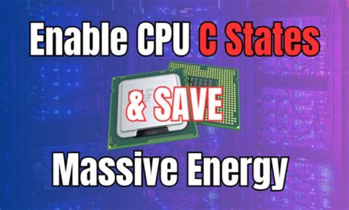 Should I Enable CPU C States?