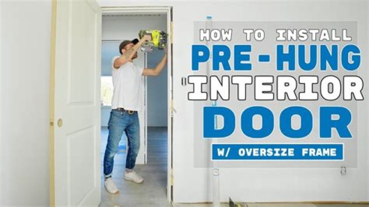 Should I install interior doors before flooring?