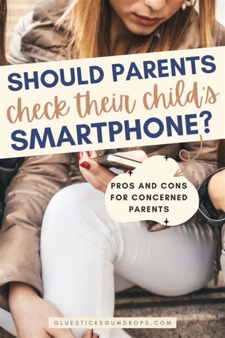 Should parents check their child's text messages?