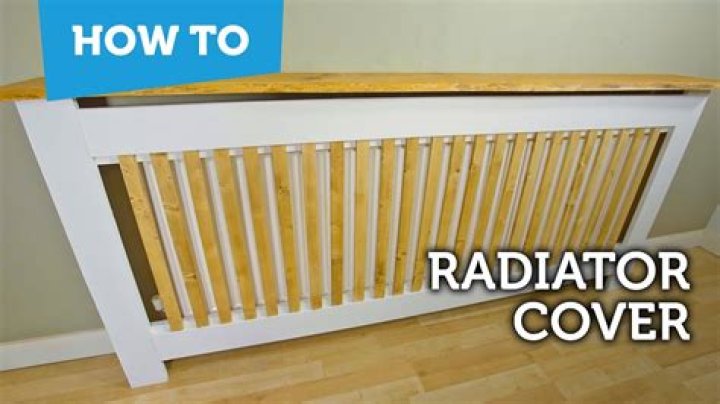 Should radiator covers be open on top?
