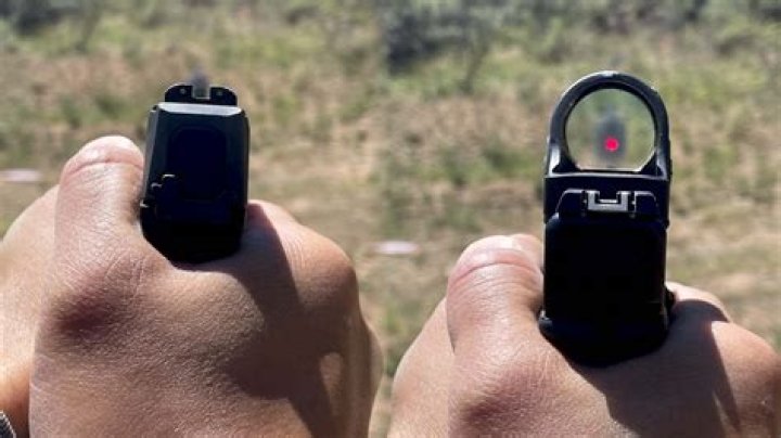 Should you co witness a red dot pistol?