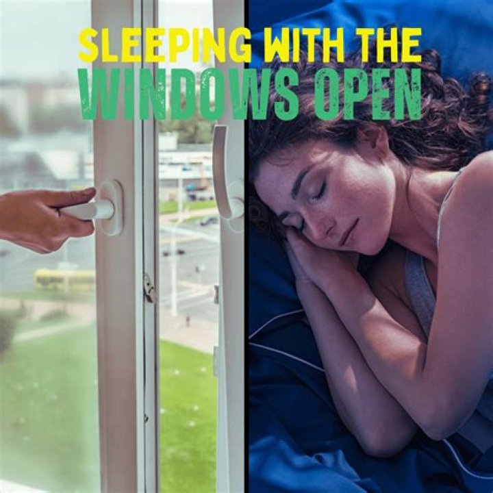 Should you leave a window open at night?