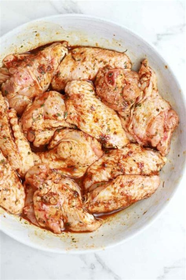 Should you marinate chicken wings before air frying?