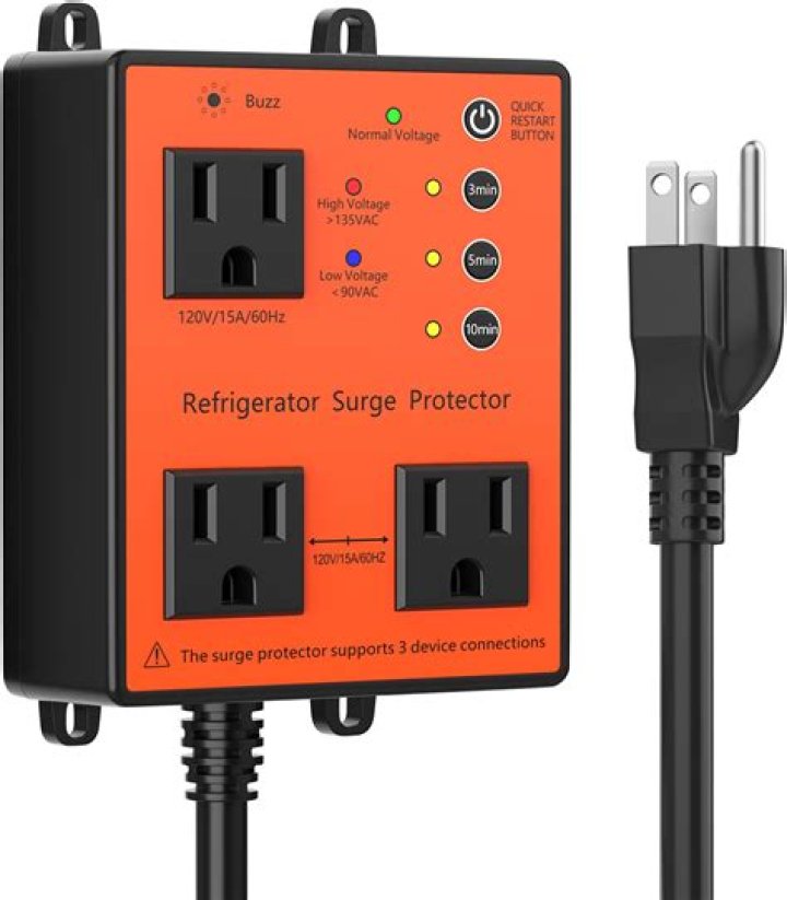 Should you put a surge protector on a refrigerator?