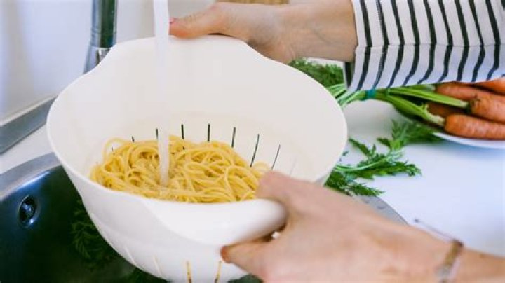 Should you rinse pasta after you cook it?
