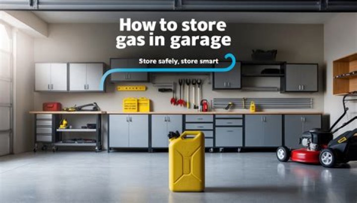 Should you store gas in your garage?