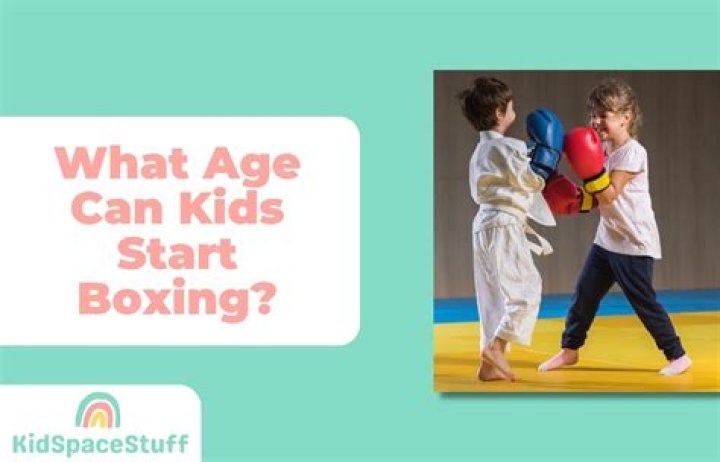 What age can kids start boxing?