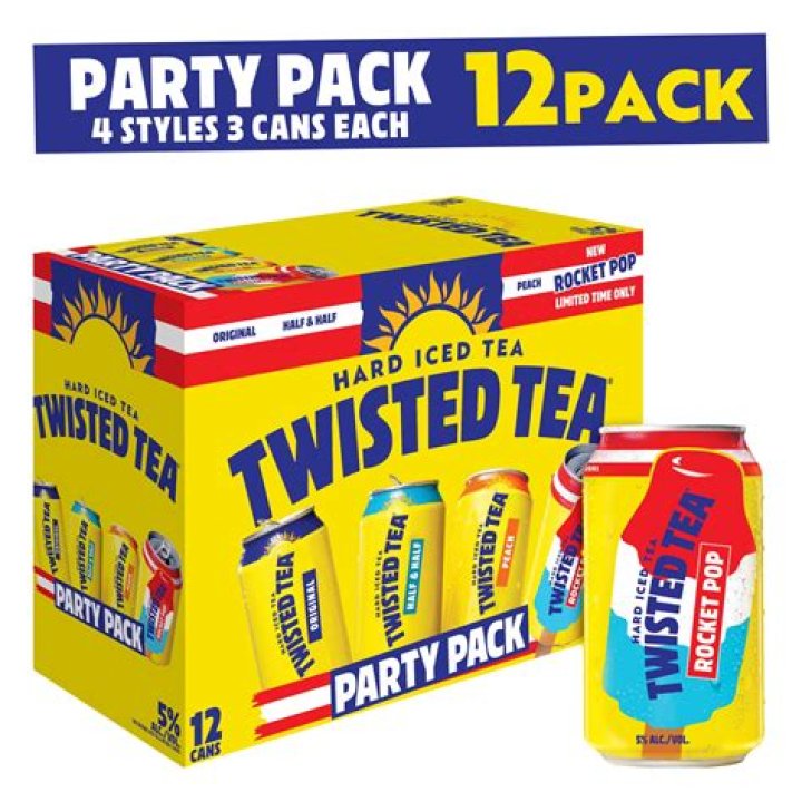 What alcohol is in Twisted Tea?