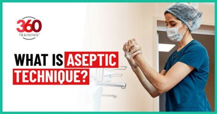 What are 3 aseptic techniques?