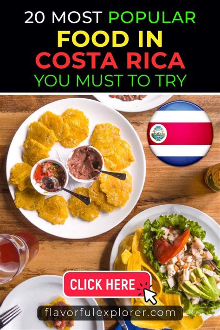 What are 3 popular foods in Costa Rica?