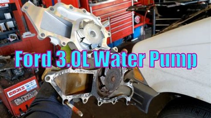 What are 3 ways you can tell if a water pump is bad?