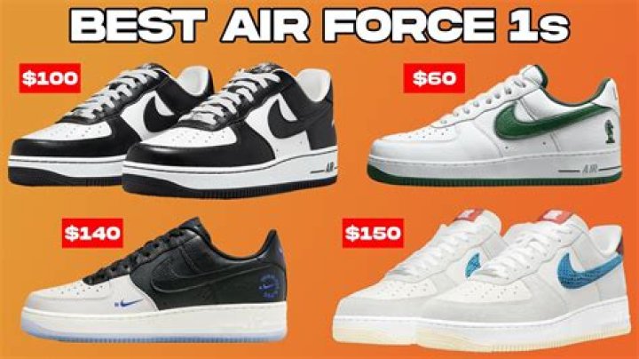 What are Air Force 1s made of?