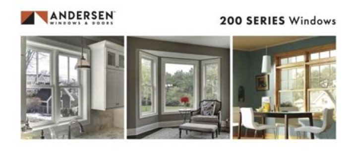What are Andersen 200 Series windows made of?