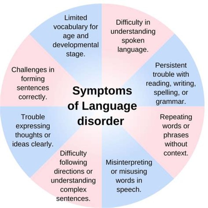 What are examples of language disorders?