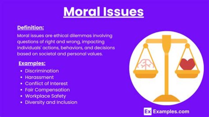 What are examples of moral crimes?