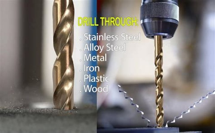What are gold drill bits used for?