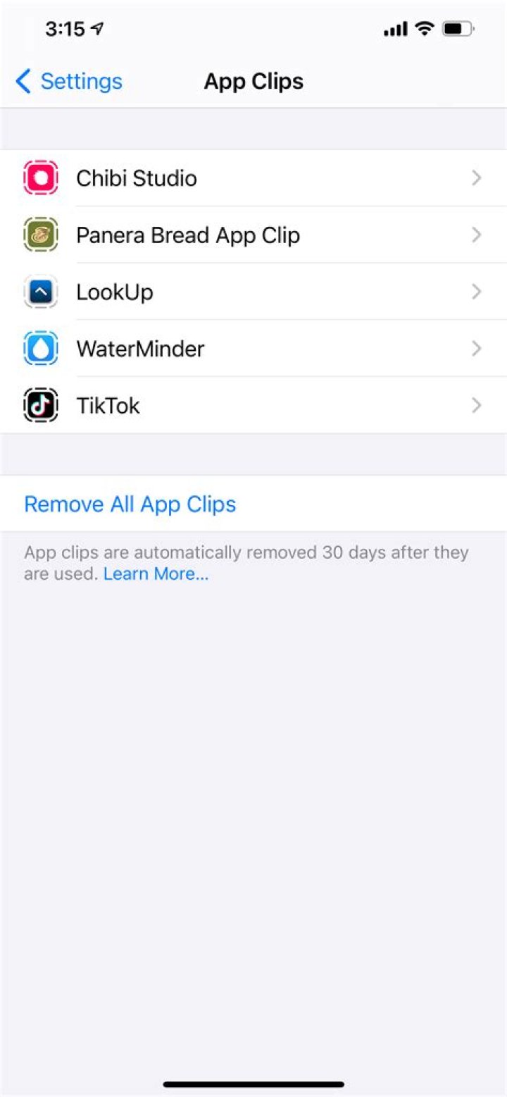 What are iPhone app clips?
