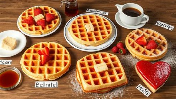 What are non Belgian waffles called?