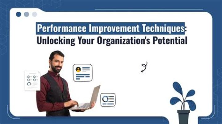 What are performance improvement techniques?