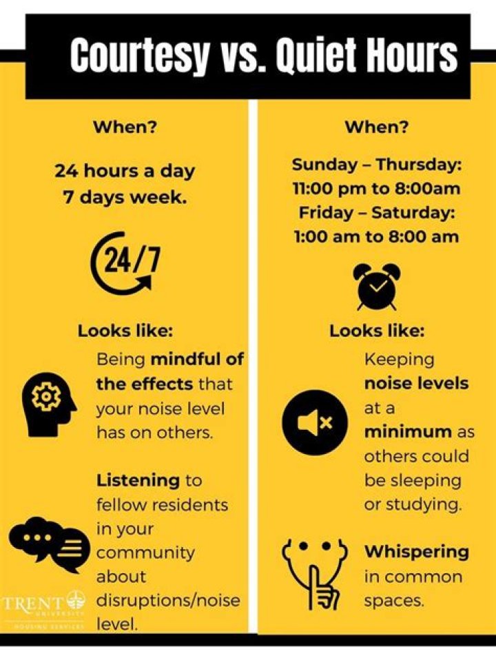 What are quiet hours in California?