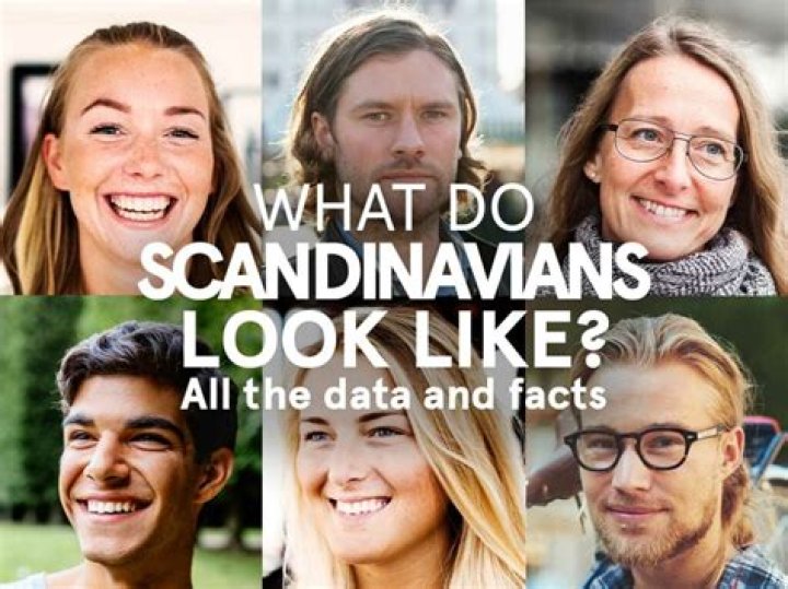 What are Scandinavian facial features?