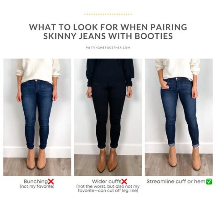 What are skinny jeans being replaced with?