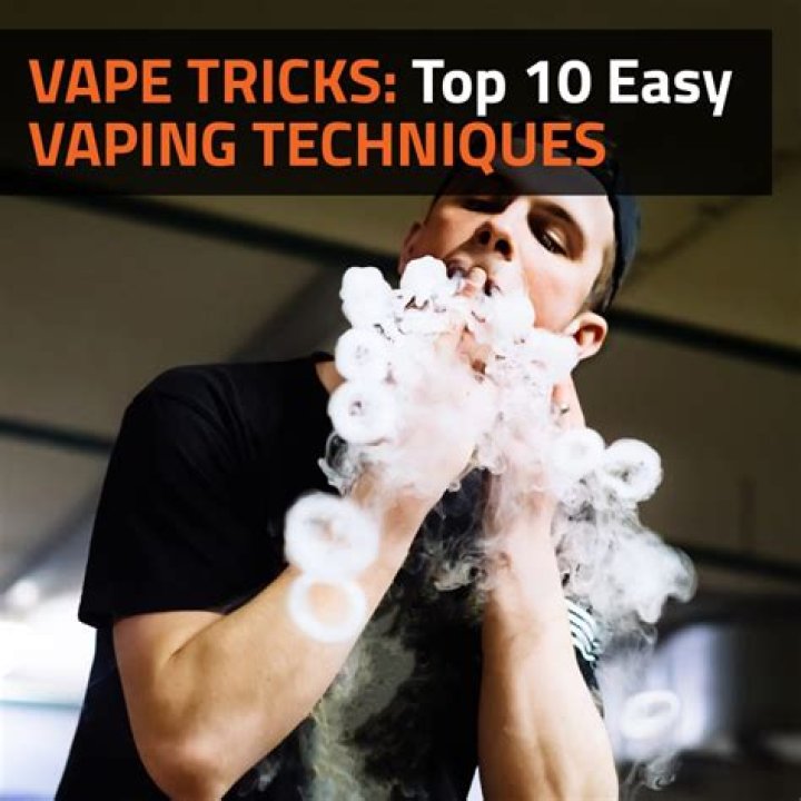 What are some cool vape tricks?