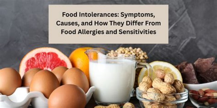 What are the 3 most common food intolerances?