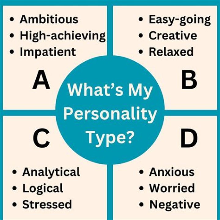 What are the 4 personality types?