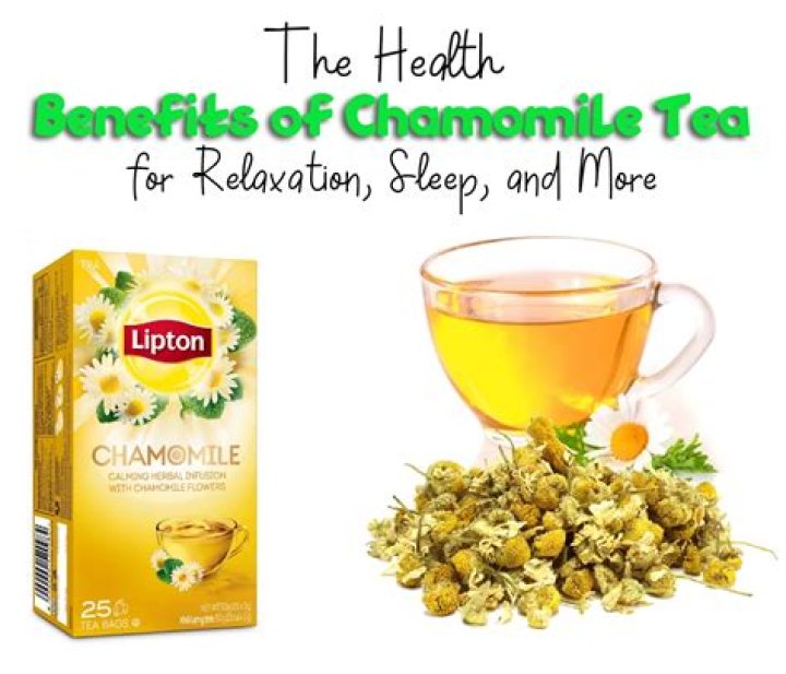 What are the benefits of drinking chamomile tea?