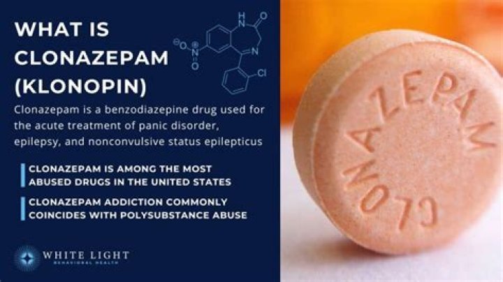 What are the long term side effects of clonazepam?