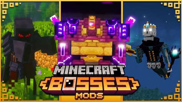 What are the new bosses in Minecraft?
