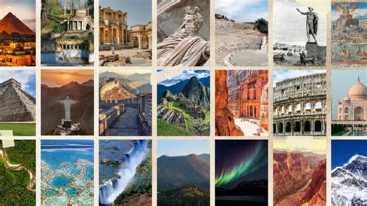 What are the original 7 natural wonders of the world?