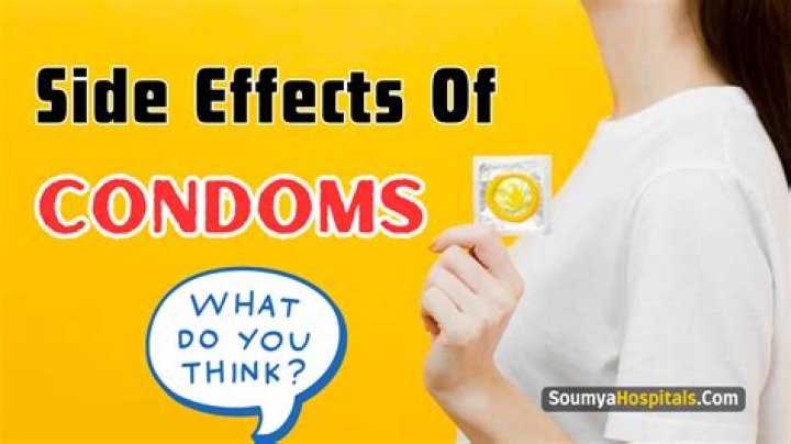 What are the side effects of female condoms?