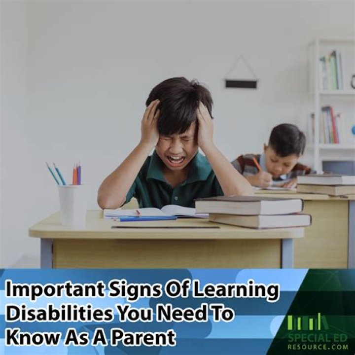 What are the signs of learning disabilities?