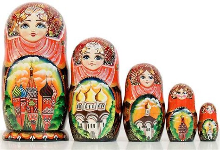 What are the stacking Russian dolls called?
