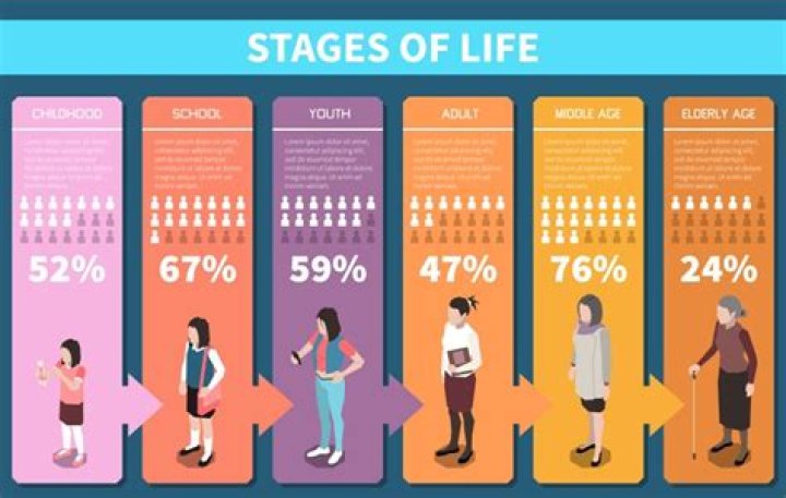 What are the stages of a man's life?
