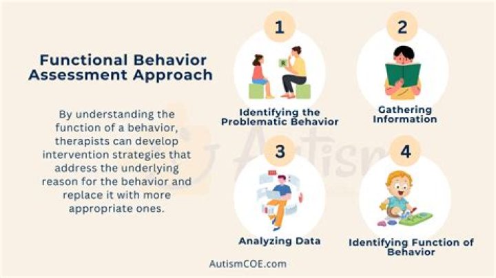 What are the three components of a functional behavior assessment?