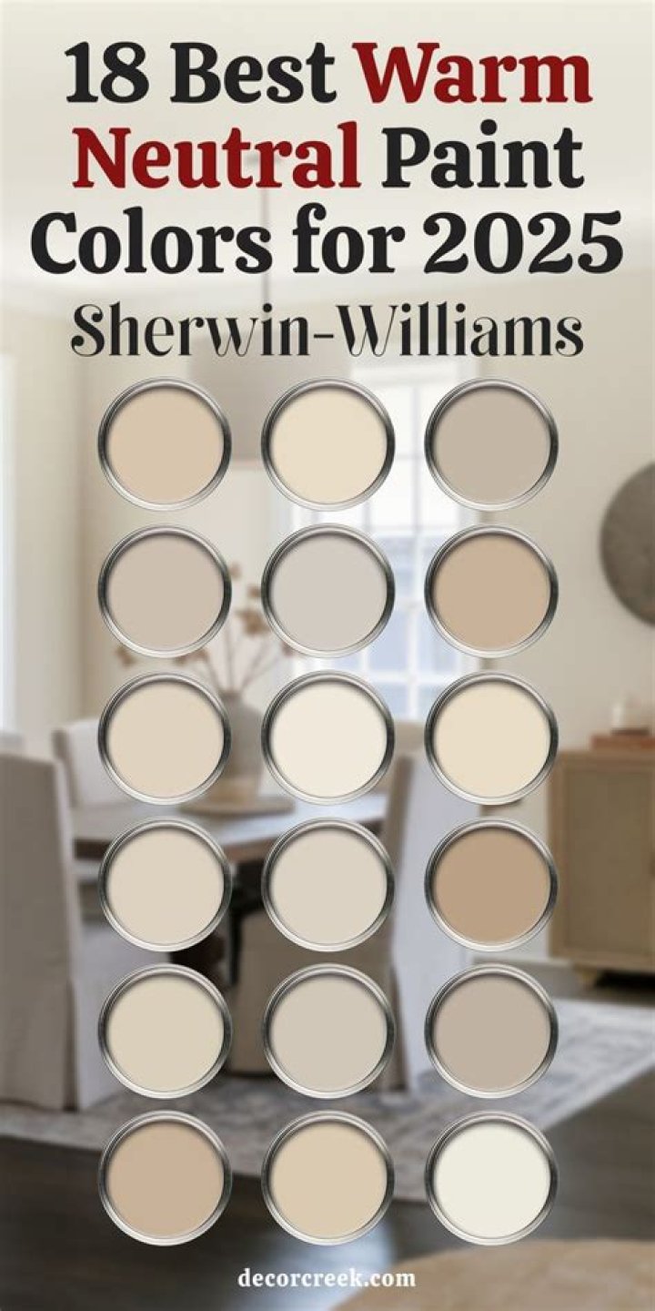 What are the top 5 paint colors for 2020?