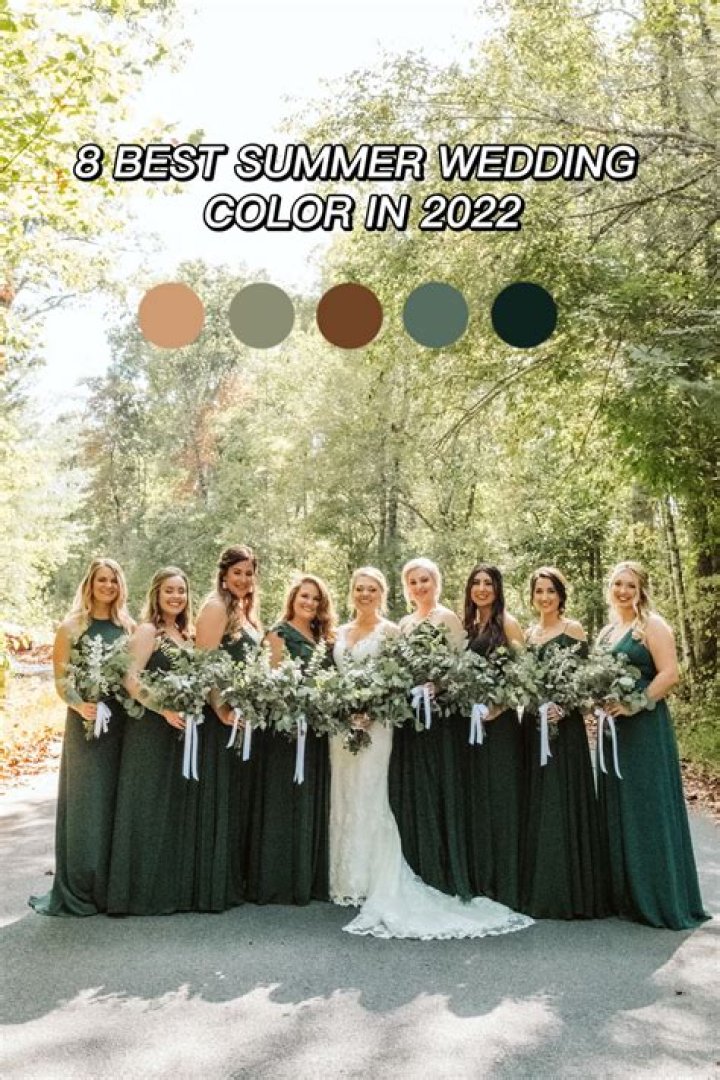 What are the wedding colors for 2022?