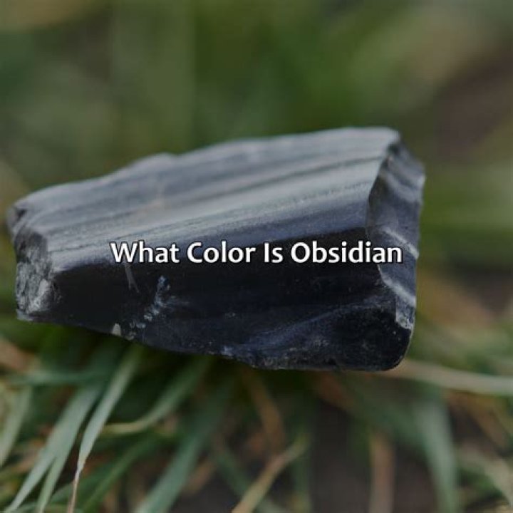 What birthstone is obsidian?