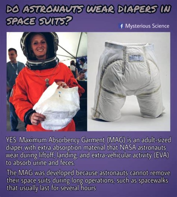 What brand of diapers do astronauts wear?