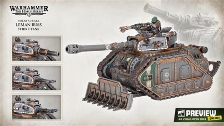 What caliber is the Leman Russ battle cannon?