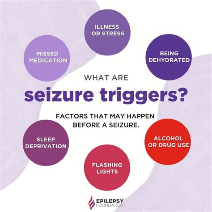What can trigger a seizure?