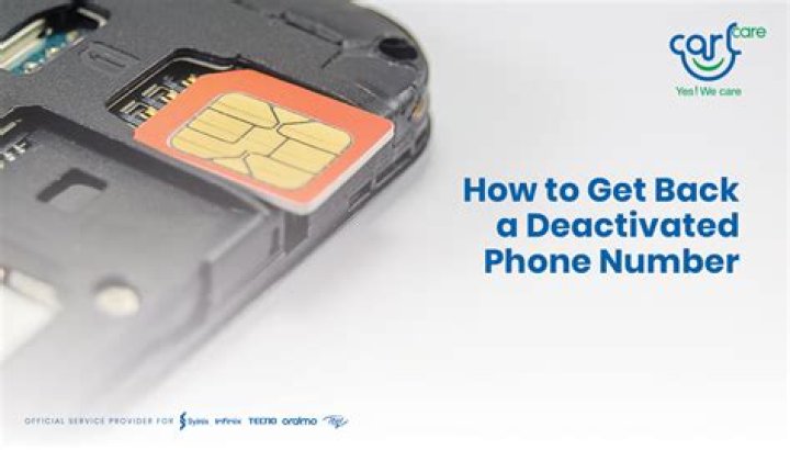 What can you do with a deactivated cell phone?