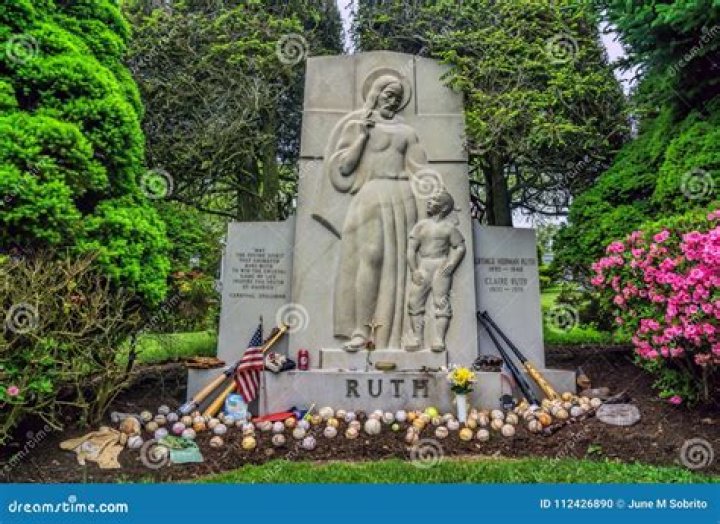 What cemetery is Babe Ruth buried in?